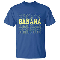 Banana Layered Text Graphic T Shirt Banana Lover Gift