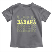 Banana Layered Text Graphic Toddler T Shirt Banana Lover Gift