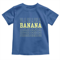 Banana Layered Text Graphic Toddler T Shirt Banana Lover Gift
