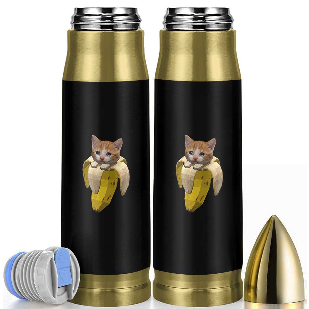Funny Bananacat Meme Lover Bullet Tumbler Cute Kitty Banana Costume