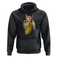 Funny Bananacat Meme Lover Hoodie Cute Kitty Banana Costume