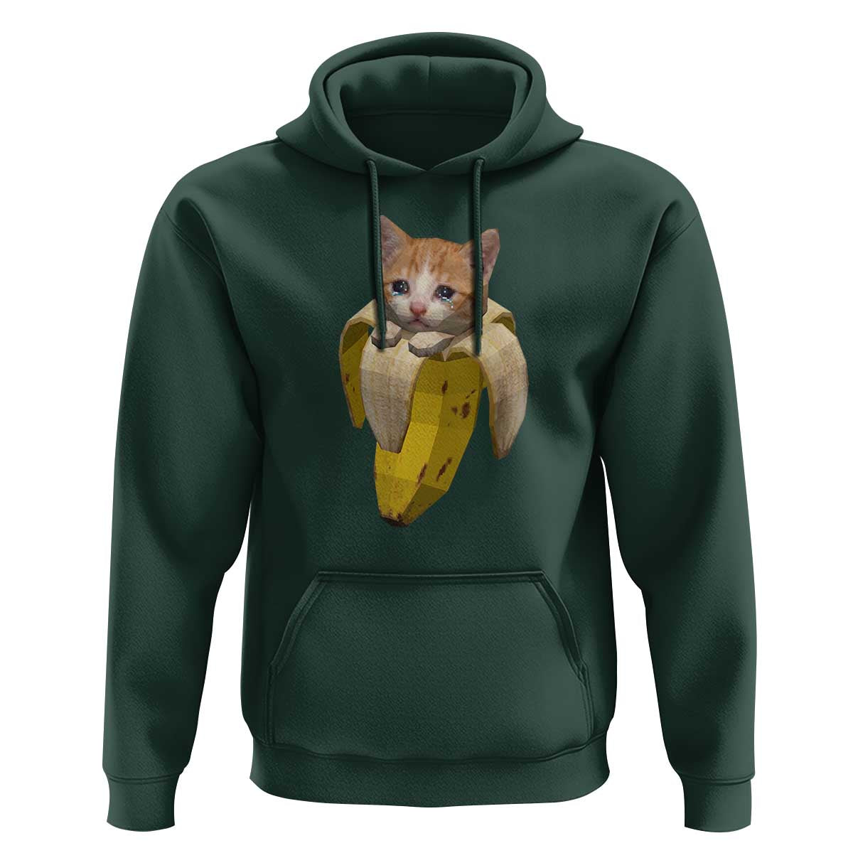 Funny Bananacat Meme Lover Hoodie Cute Kitty Banana Costume