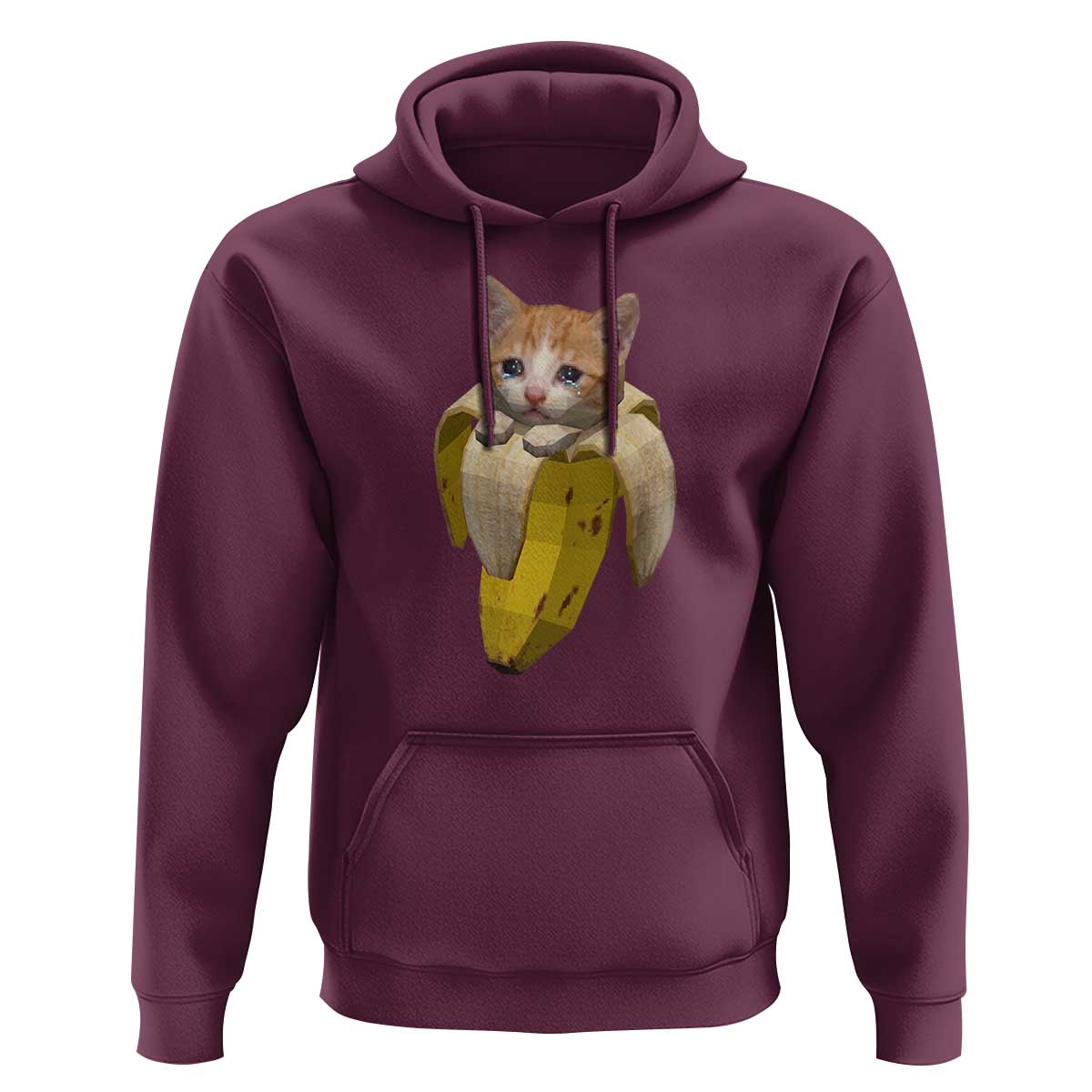 Funny Bananacat Meme Lover Hoodie Cute Kitty Banana Costume