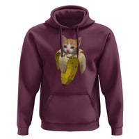 Funny Bananacat Meme Lover Hoodie Cute Kitty Banana Costume