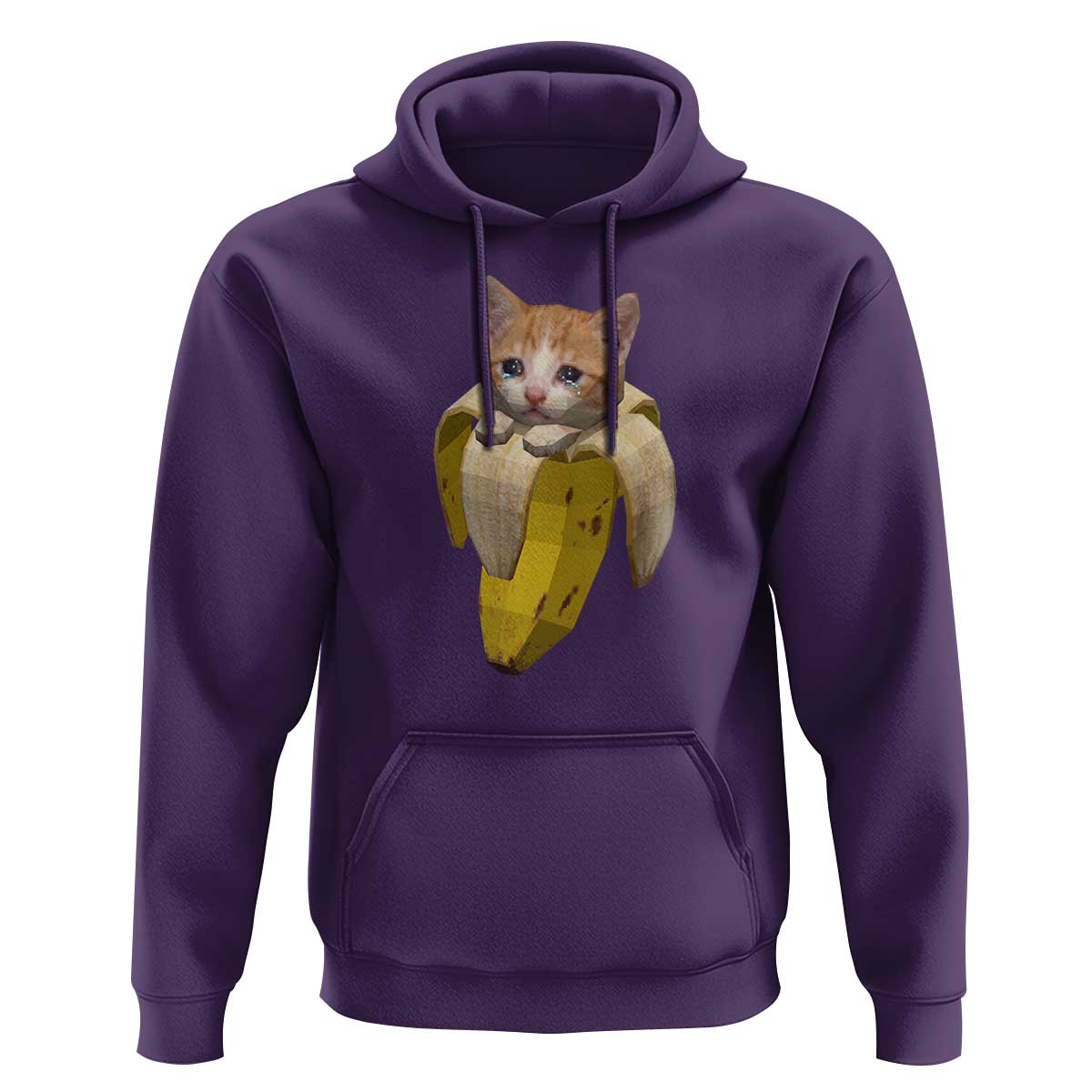 Funny Bananacat Meme Lover Hoodie Cute Kitty Banana Costume