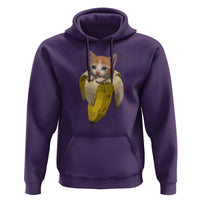Funny Bananacat Meme Lover Hoodie Cute Kitty Banana Costume