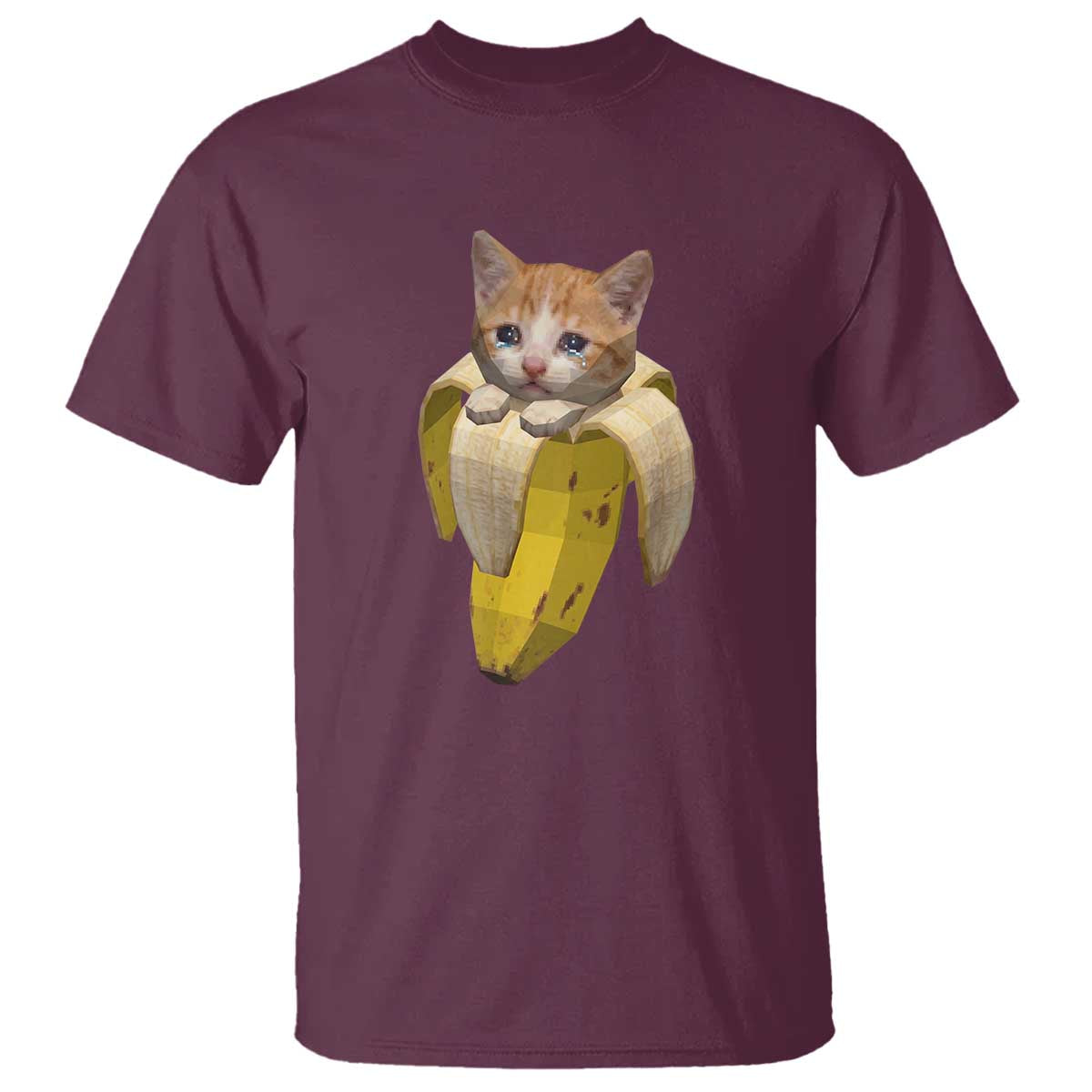 Funny Bananacat Meme Lover T Shirt Cute Kitty Banana Costume