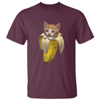 Funny Bananacat Meme Lover T Shirt Cute Kitty Banana Costume