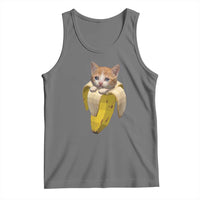 Funny Bananacat Meme Lover Tank Top Cute Kitty Banana Costume