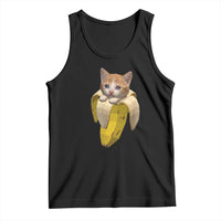 Funny Bananacat Meme Lover Tank Top Cute Kitty Banana Costume