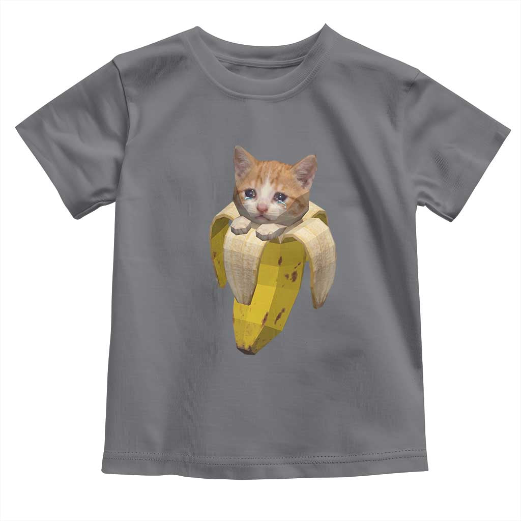 Funny Bananacat Meme Lover Toddler T Shirt Cute Kitty Banana Costume