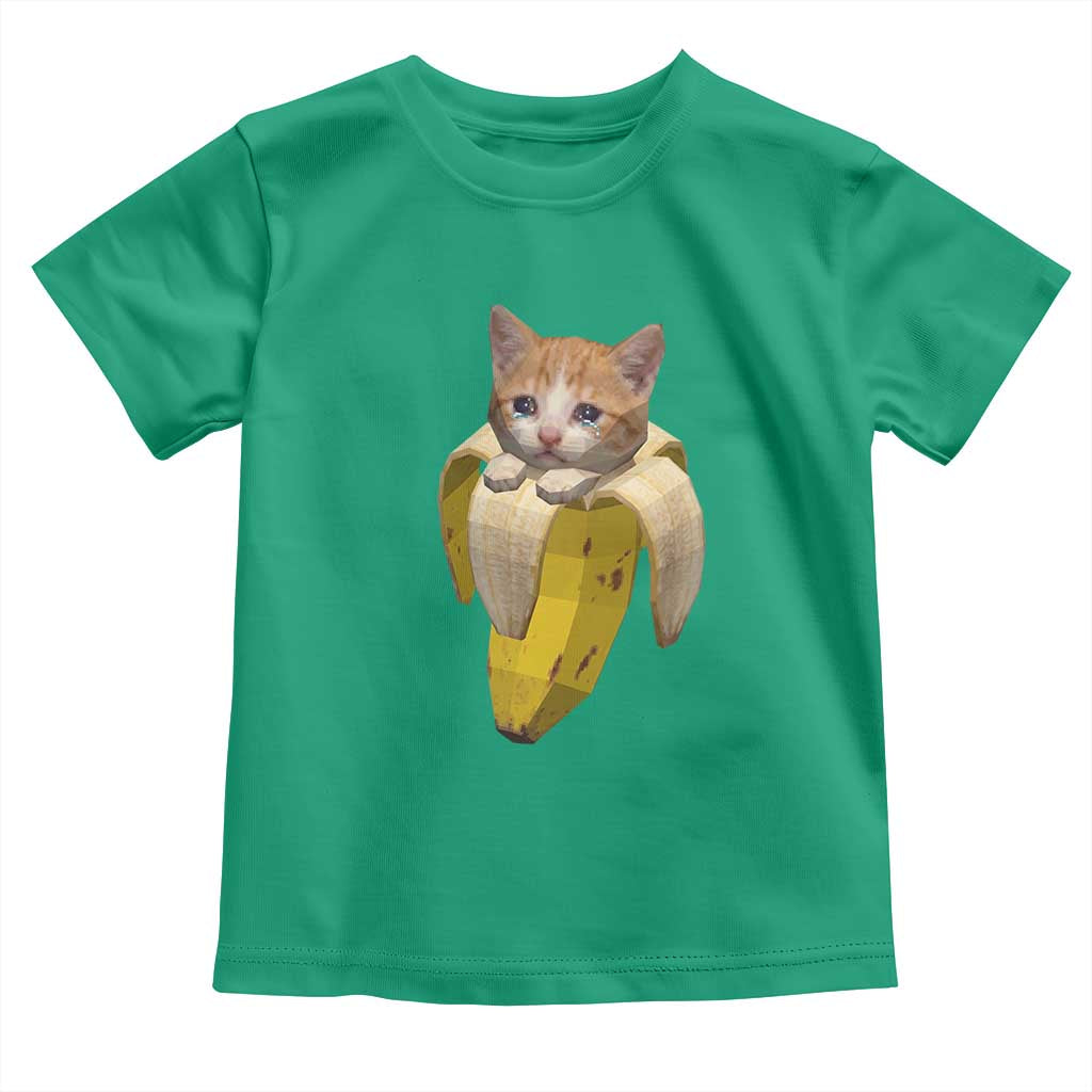 Funny Bananacat Meme Lover Toddler T Shirt Cute Kitty Banana Costume