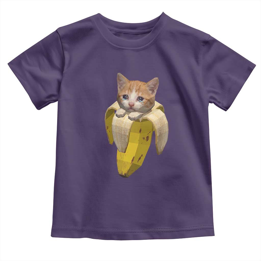 Funny Bananacat Meme Lover Toddler T Shirt Cute Kitty Banana Costume