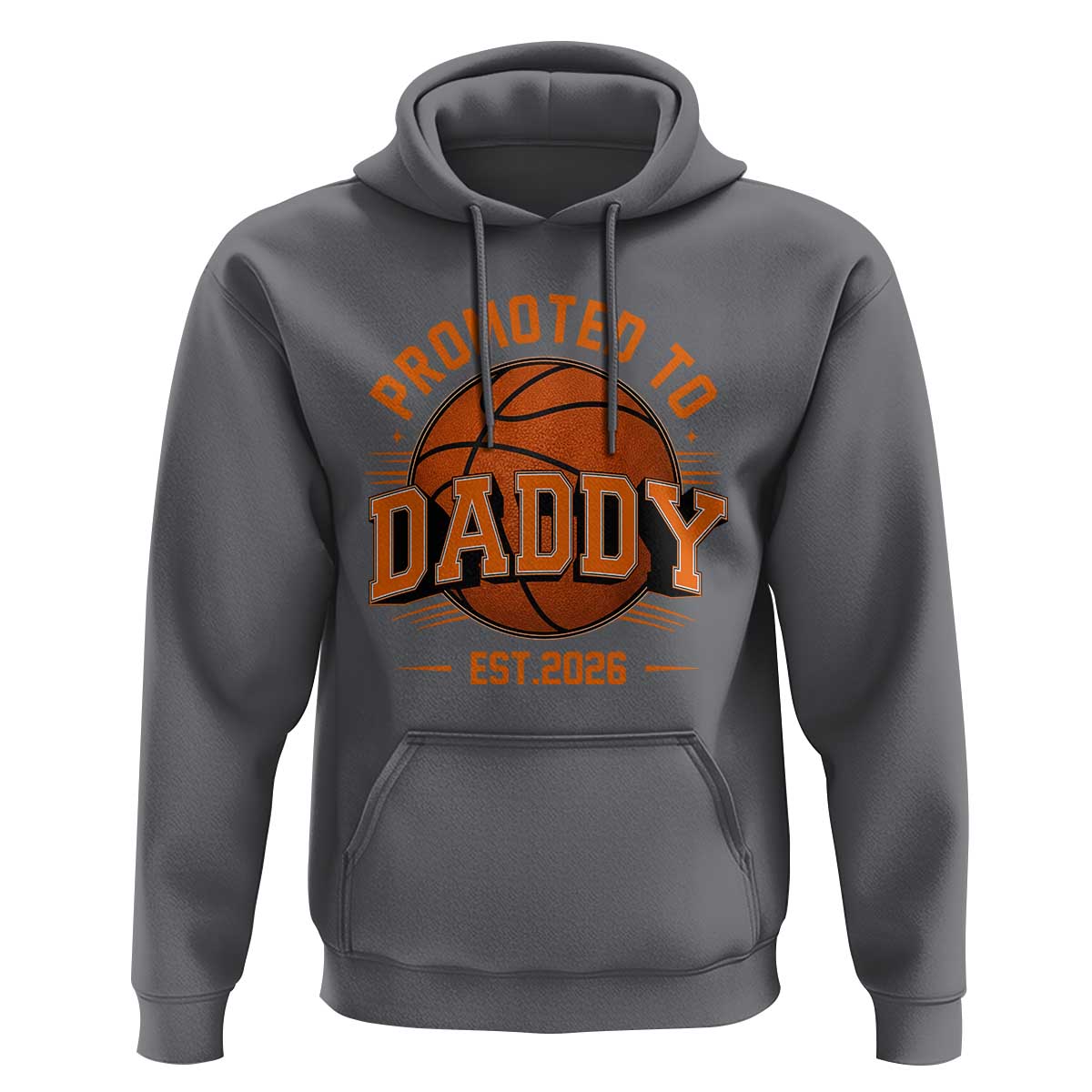 Personalized Basketball Daddy Hoodie Custom Number First Time Dad Pregnancy Announcement