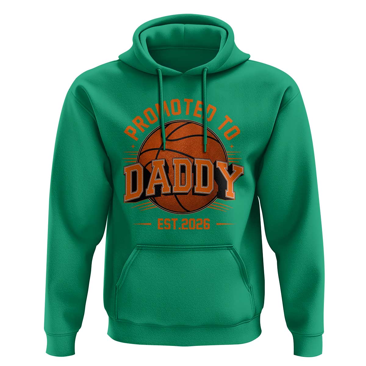 Personalized Basketball Daddy Hoodie Custom Number First Time Dad Pregnancy Announcement