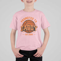 Personalized Basketball Daddy T Shirt For Kid Custom Number First Time Dad Pregnancy Announcement