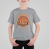 Personalized Basketball Daddy T Shirt For Kid Custom Number First Time Dad Pregnancy Announcement