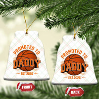Personalized Basketball Daddy Ceramic Ornament Custom Number First Time Dad Pregnancy Announcement