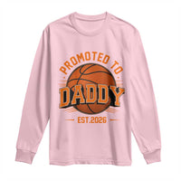 Personalized Basketball Daddy Long Sleeve Shirt Custom Number First Time Dad Pregnancy Announcement