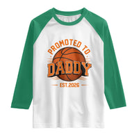 Personalized Basketball Daddy Raglan Shirt Custom Number First Time Dad Pregnancy Announcement
