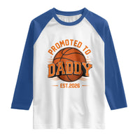 Personalized Basketball Daddy Raglan Shirt Custom Number First Time Dad Pregnancy Announcement