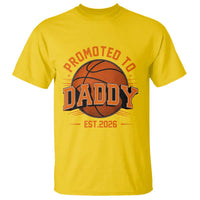 Personalized Basketball Daddy T Shirt Custom Number First Time Dad Pregnancy Announcement
