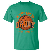 Personalized Basketball Daddy T Shirt Custom Number First Time Dad Pregnancy Announcement