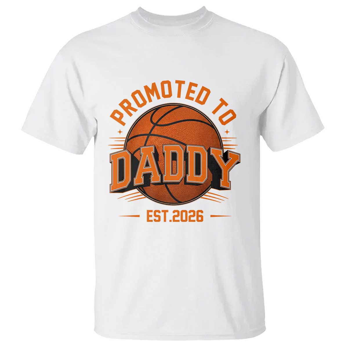 Personalized Basketball Daddy T Shirt Custom Number First Time Dad Pregnancy Announcement