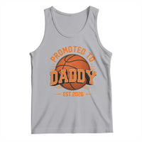 Personalized Basketball Daddy Tank Top Custom Number First Time Dad Pregnancy Announcement
