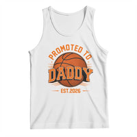 Personalized Basketball Daddy Tank Top Custom Number First Time Dad Pregnancy Announcement