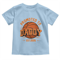 Personalized Basketball Daddy Toddler T Shirt Custom Number First Time Dad Pregnancy Announcement