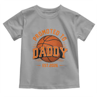 Personalized Basketball Daddy Toddler T Shirt Custom Number First Time Dad Pregnancy Announcement