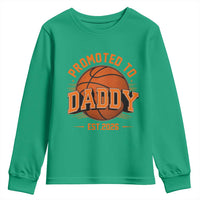 Personalized Basketball Daddy Youth Sweatshirt Custom Number First Time Dad Pregnancy Announcement
