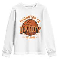 Personalized Basketball Daddy Youth Sweatshirt Custom Number First Time Dad Pregnancy Announcement