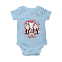 Promoted To Dad 2026 Baseball Baby Onesie First Time Father Sports Lover