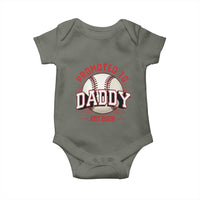 Promoted To Dad 2026 Baseball Baby Onesie First Time Father Sports Lover