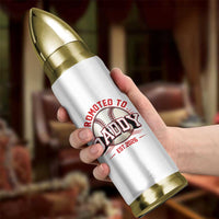 Promoted To Dad 2026 Baseball Bullet Tumbler First Time Father Sports Lover