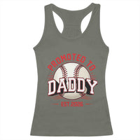 Promoted To Dad 2026 Baseball Racerback Tank Top First Time Father Sports Lover