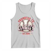Promoted To Dad 2026 Baseball Tank Top First Time Father Sports Lover