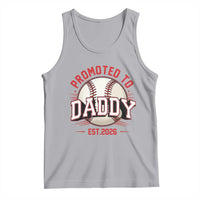 Promoted To Dad 2026 Baseball Tank Top First Time Father Sports Lover
