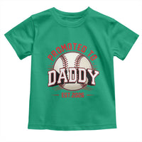 Promoted To Dad 2026 Baseball Toddler T Shirt First Time Father Sports Lover