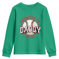 Promoted To Dad 2026 Baseball Youth Sweatshirt First Time Father Sports Lover