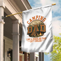 Camping Dad Like A Regular Dad But Cooler Garden Flag Funny Fathers Day Gift