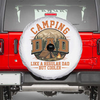 Camping Dad Like A Regular Dad But Cooler Spare Tire Cover Funny Fathers Day Gift