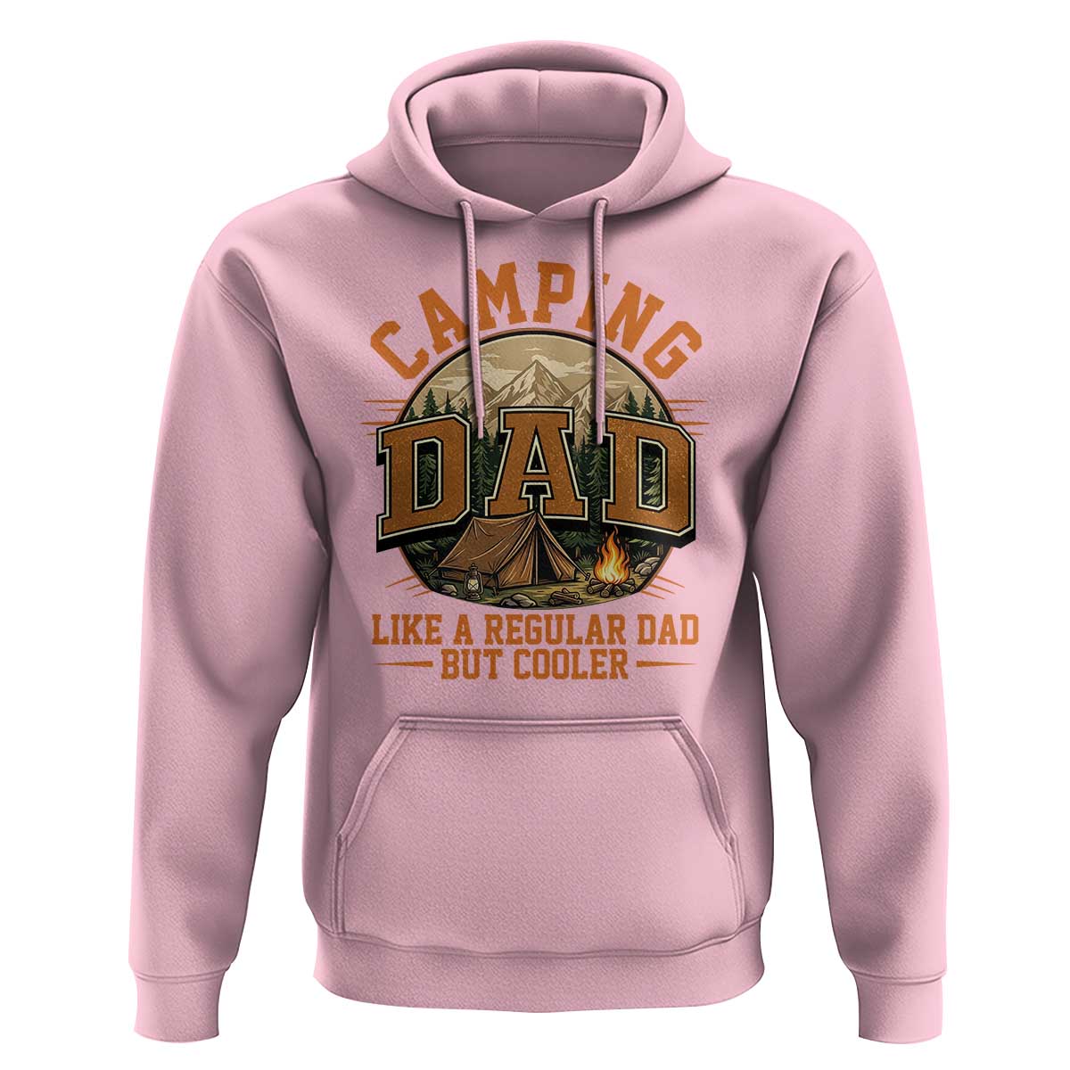Camping Dad Like A Regular Dad But Cooler Hoodie Funny Fathers Day Gift