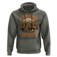 Camping Dad Like A Regular Dad But Cooler Hoodie Funny Fathers Day Gift