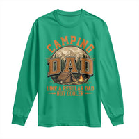 Camping Dad Like A Regular Dad But Cooler Long Sleeve Shirt Funny Fathers Day Gift