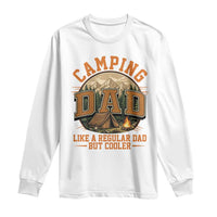 Camping Dad Like A Regular Dad But Cooler Long Sleeve Shirt Funny Fathers Day Gift