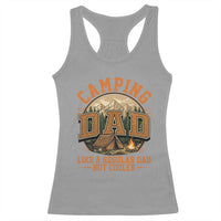 Camping Dad Like A Regular Dad But Cooler Racerback Tank Top Funny Fathers Day Gift