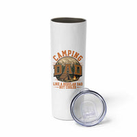 Camping Dad Like A Regular Dad But Cooler Skinny Tumbler Funny Fathers Day Gift